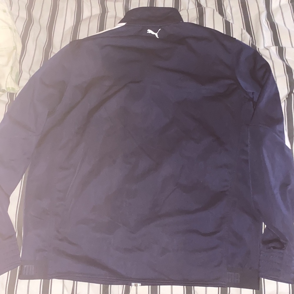 PUMA SWEATER NAVY - Picture 2 of 3